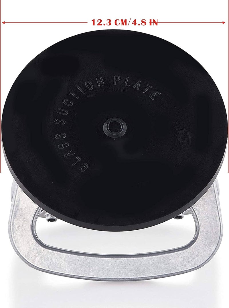 anquanhepro Glass Suction Cup, Aluminum Alloy Heavy Vacuum Elevator, Used for Moving Glass/Window/Ceramic Tile/Mirror/Granite, Aluminum Alloy Pull Suction Cup (1) - Image 2